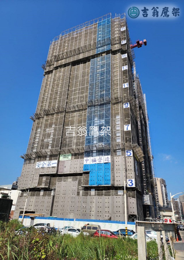 2022-吉翁鷹架-CNS4750施工架-中福營造-桃園小檜溪段C案